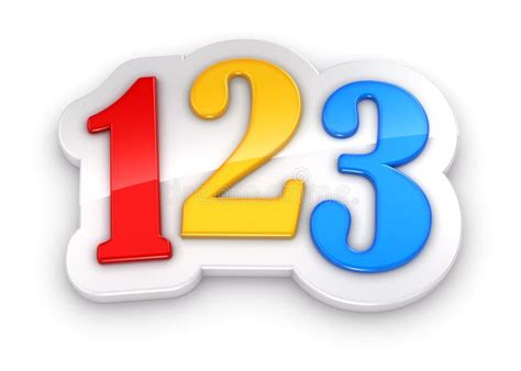 123 Clip Art Numbers