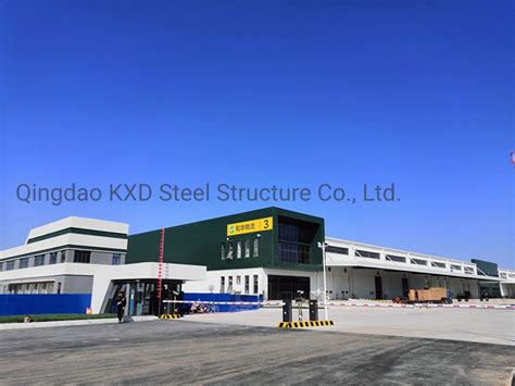 Factory Modular Qingdao Kxd Steel Structure Prefab Logistics Building