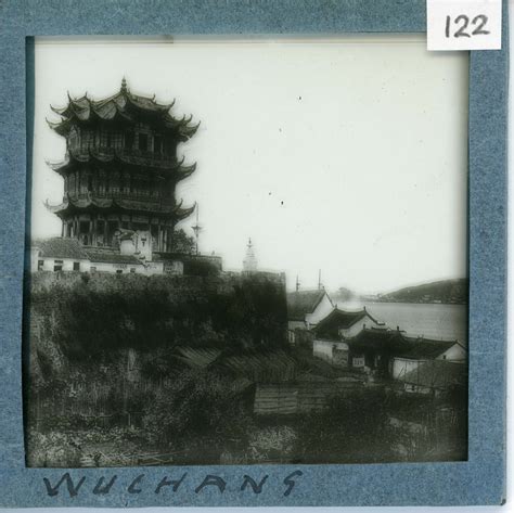 [Glass Slide.01/(122)] Yellow Crane Tower, Wuhan - Royal Asiatic ...