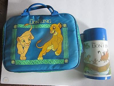 Rare Disney S The Lion King Lunch Box And Thermos