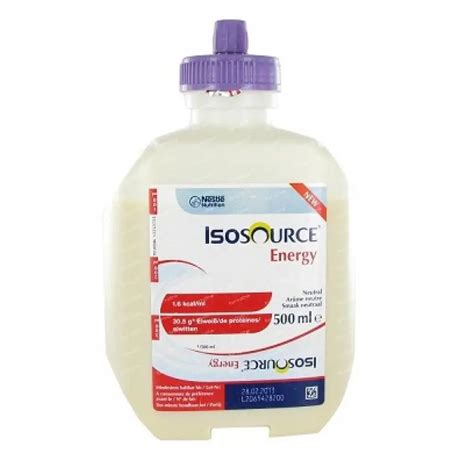 Isosource Energy neutrální 500 ml Alphega cz