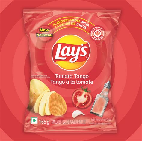 Lays® Tomato Tango Ridged Flavoured Potato Chips Tasty Rewards