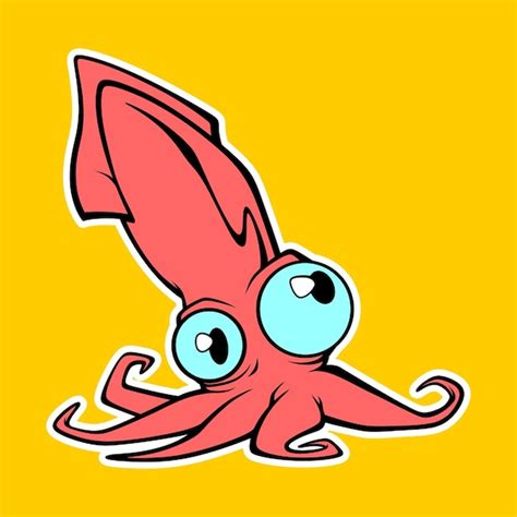 cartoon squid illustration images    freepik