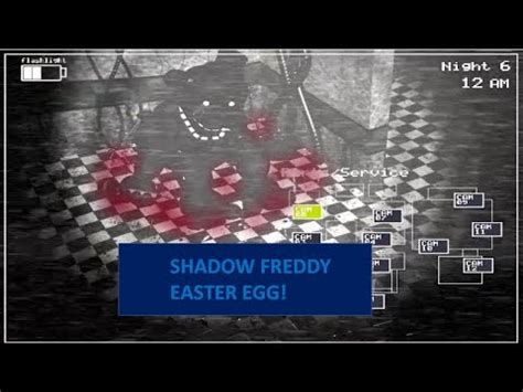 How To Get The Shadow Freddy Easter Egg FNaF 2 YouTube