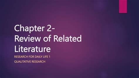 Chapter 2 Review Of Related Literatureppt