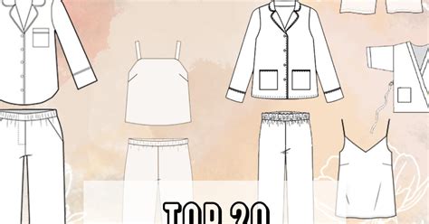 TOP 20 PATRONS DE PYJAMAS Atelier Svila