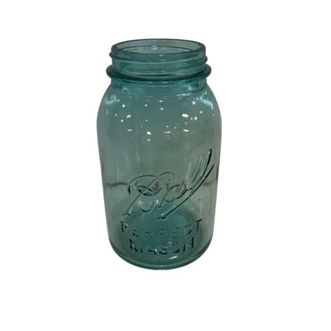 Blue Ball Mason Jar Violet Vintage Rentals