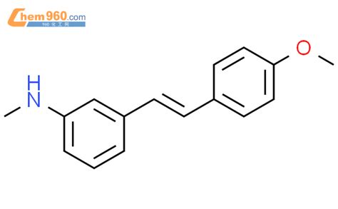 499787 05 2 Benzenamine 3 1E 2 4 Methoxyphenyl Ethenyl N Methyl