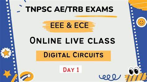 Tnpsc Ae Trb Anna University Ap Exams Digital Circuits Ece Eee