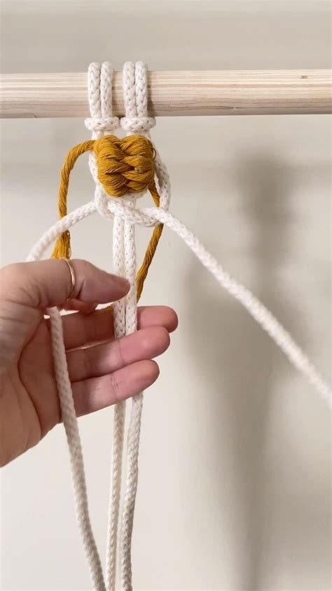 Maneras De Hacer El Nudo Garbanzo Macrame Knots Nudos Macrame