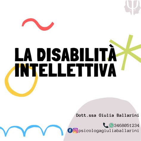 DISABILITÀ INTELLETTIVA Giulia Ballarini Psicologa Tutor dell