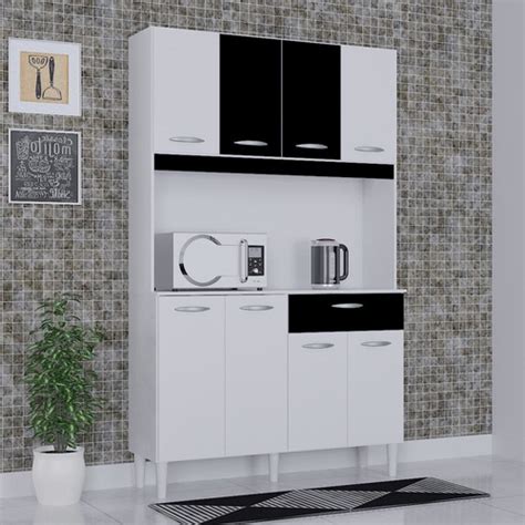 Cozinha Compacta 8 Portas 1 Gaveta Kit Cássia 6171 Mercado Livre