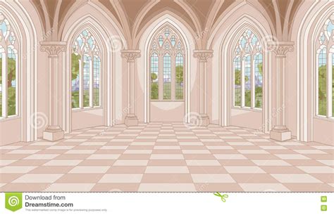 Castle Hall Cartoon Vector | CartoonDealer.com #81876421