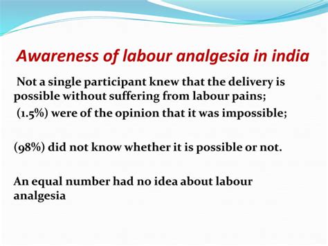 Labour Analgesia Ppt