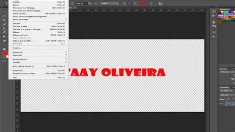 Como Fazer Texto Fundo Png Transparente Photoshop Cs Youtube