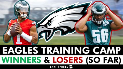 Philadelphia Eagles Training Camp Winners Losers Ft Jalen Hurts