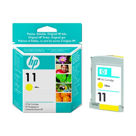 HP 11 Yellow Original Ink Cartridge MyHP