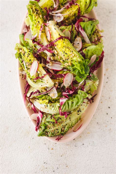 Simple Radicchio Salad With Lemon Oil Dressing Recipe Veggiekins Blog