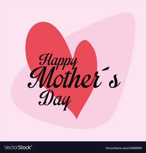 Happy Mothers Day Royalty Free Vector Image Vectorstock