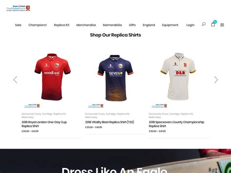 Essex County Cricket Club - WooCommerce Showcase