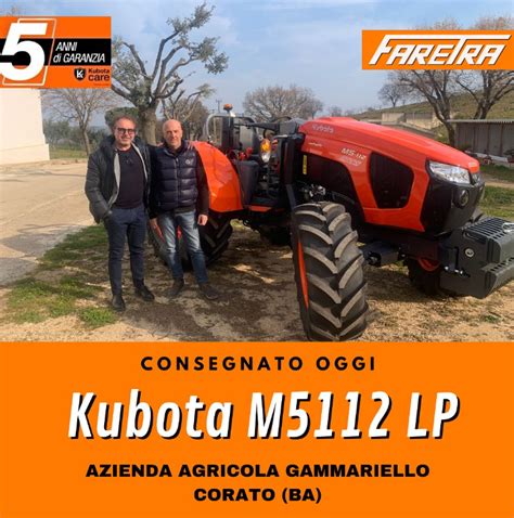 Kubota M Lp Gruppo Faretra