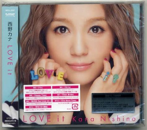 Yahooオークション 西野カナ 「love It」 通常盤 初回プレス 新品