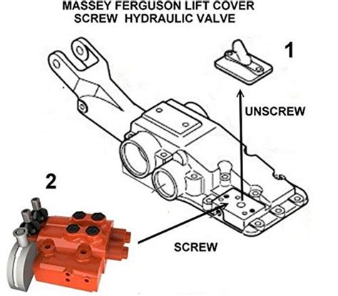 Massey Ferguson 135 Hydraulic System Diagram