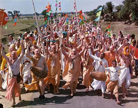 Hare Krishna Devotees On Sankirtan At Iskcon Mayapur In 1975 What Happened To The Hare