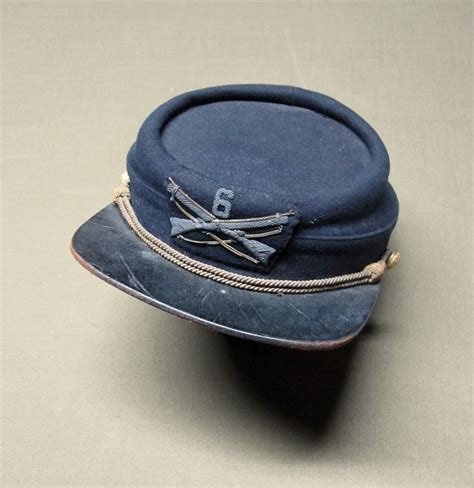 Th Massachusetts Infantry Officers Forage Cap Sold J Mountain