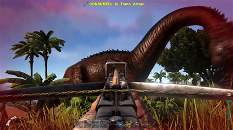 Ark Tranq Ing A Bronto Youtube