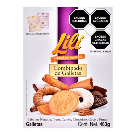 Galletas Lilí combinadas 483 g Walmart