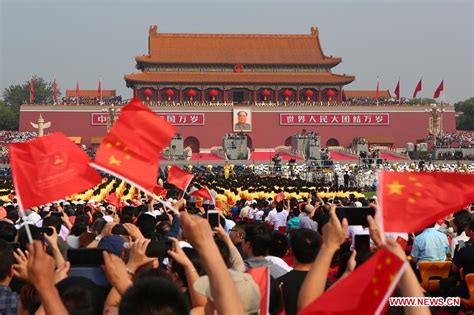 Military Parade Held To Celebrate Th Anniversary Of Prc Founding Th