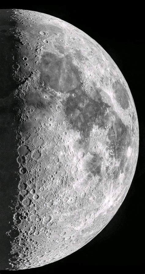 An Image Of The Moon Taken From Space