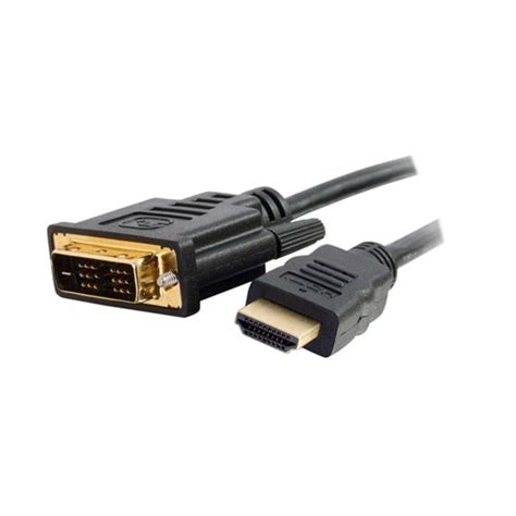 C2g Hdmi Male To Dvi D Single Link Male Cable Black 2m Dell Uk