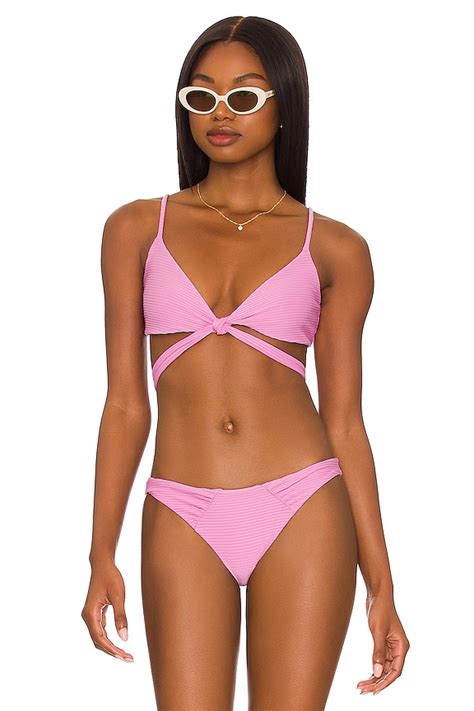 Lspace Chloe Bikini Top In Rosebud Revolve