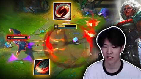 Theshy Ambessa Wrecking Kr Highelo Engsub Youtube