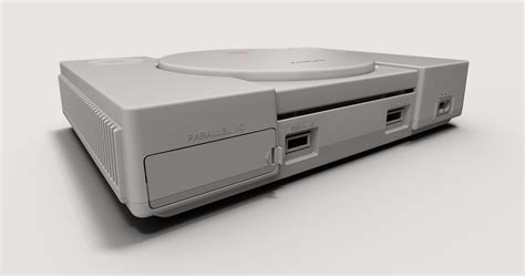 Sony PlayStation 1 SCPH 7500 PS1 일본어 3D 모델 TurboSquid 1675062