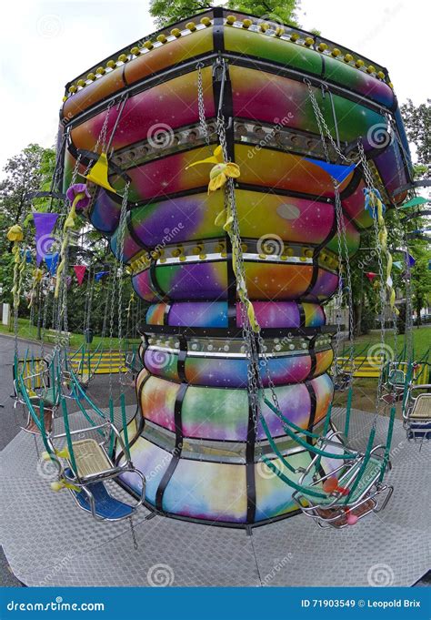 Colorful Swing Carousel Stock Image Image Of Chair Swing 71903549