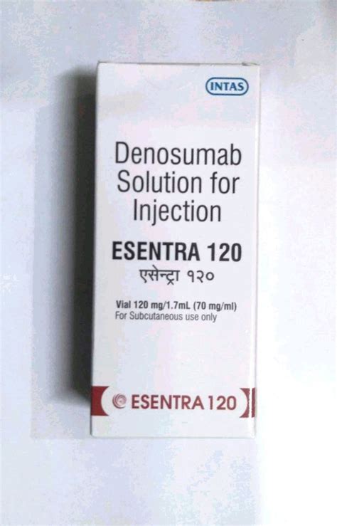 Esentra Denozumab Denosumab Mg Essentra Intas Pharmaceuticals