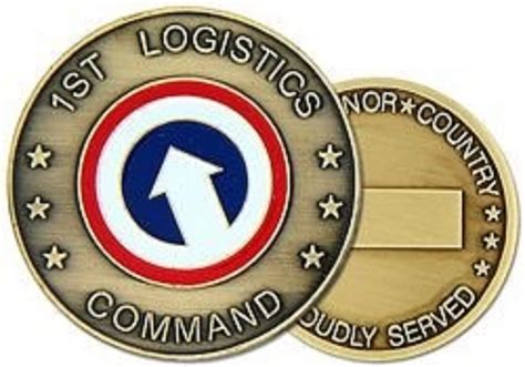 U S Army St Logistic Command Challenge Coin Ebay