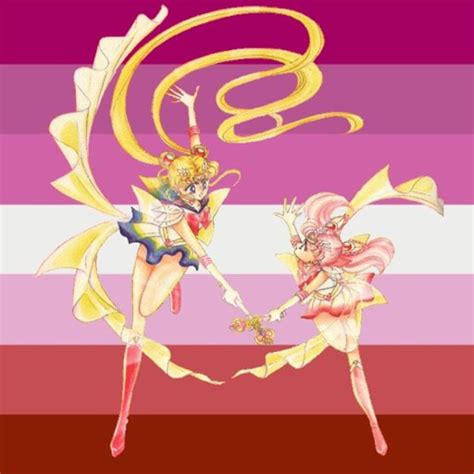 Sailor Moon And Sailor Chibi Moon Lesbian Icons Fictionkin Amino