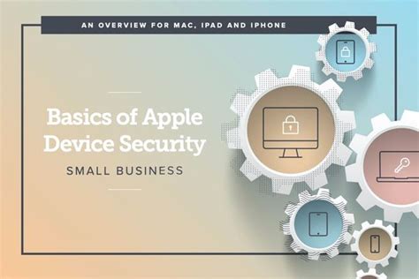 Basics Of Apple Device Security In Small Business Jamf