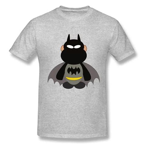 Pre Cotton Men T Shirt Funny Batman T Shirts Men Customize Cool Logo Short Sleeve Teetee Shirt