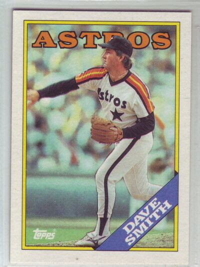 1988 Topps Baseball Houston Astros Team Set With Traded 33 Cards EBay