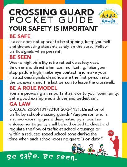 Crossing Guard Appreciation Week Ga Safe Routes To School