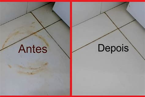 Como tirar manchas de ferrugem do piso 1 único produto