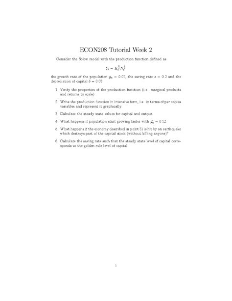 Solved Consider The Solow Model With The Production Function Chegg