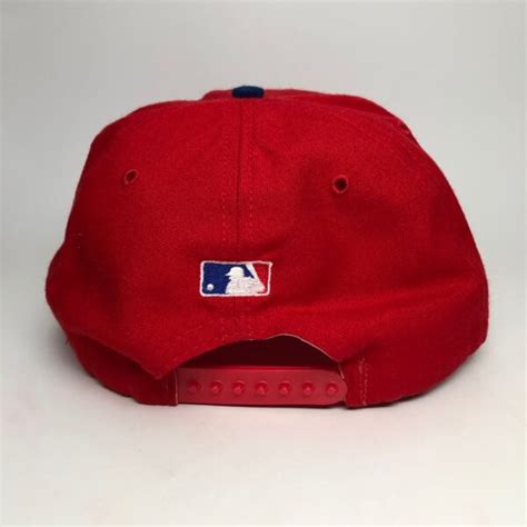 90’s Philadelphia Phillies New Era Plain Logo Snapback Hat – Rare VNTG