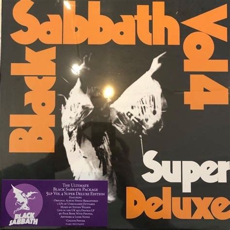 Black Sabbath Black Sabbath Vol 4 Super Deluxe Mint And Catawiki