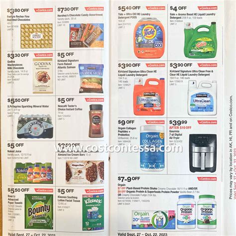 Costco Coupon Book October 2023 Ad Scan | CostContessa